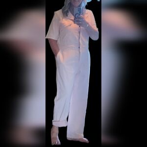 Faherty Light Pink Women's Jumpsuit LX Tall(See Other Info,and Last Photo)